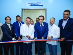 Inauguran unidad de sonografía  en el Hospital Cabral y Báez