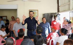 Paz encabeza jornada para fortalecer Fuerza del Pueblo DN