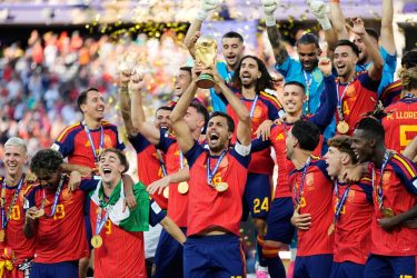 Copa Mundial de Fútbol ya se encuentra con Rodri en España Copa Mundial de Fútbol ya se encuentra con Rodri en España