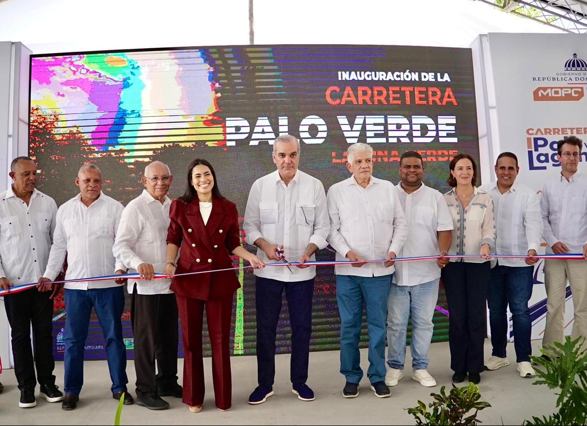 Abinader encabeza jornada de inauguraciones en Montecristi