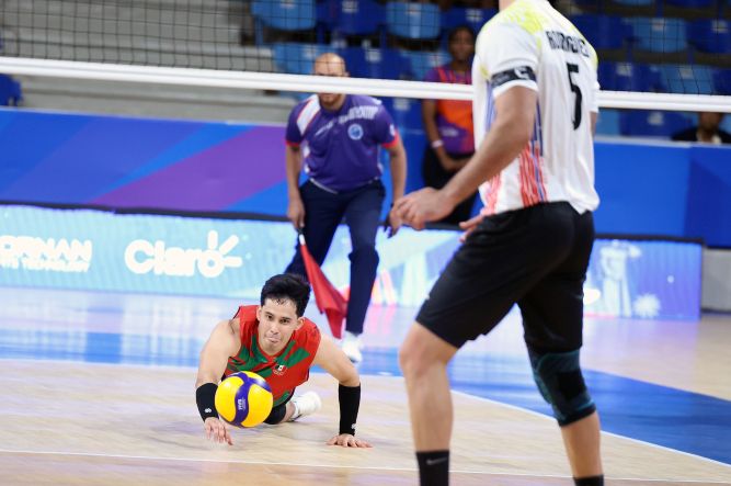 México desplaza R. Dominicana al tercer lugar voleibol de JCC imagen