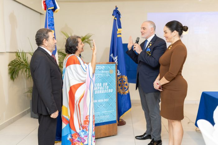 Arbaje asume presidencia Club Rotario SD período 2026-2027 imagen