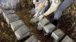 DNCD apresa tres movilizaban 237 paquetes de cocaína DNCD apresa tres movilizaban 237 paquetes de cocaína