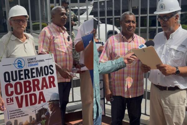 Protesta de los contratistas RD provoca reacción del Gobierno imagen