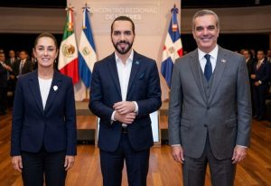 Bukele y Sheinbaum lideran aprobación AL; Abinader 48,7% Bukele y Sheinbaum lideran aprobación AL; Abinader 48,7%