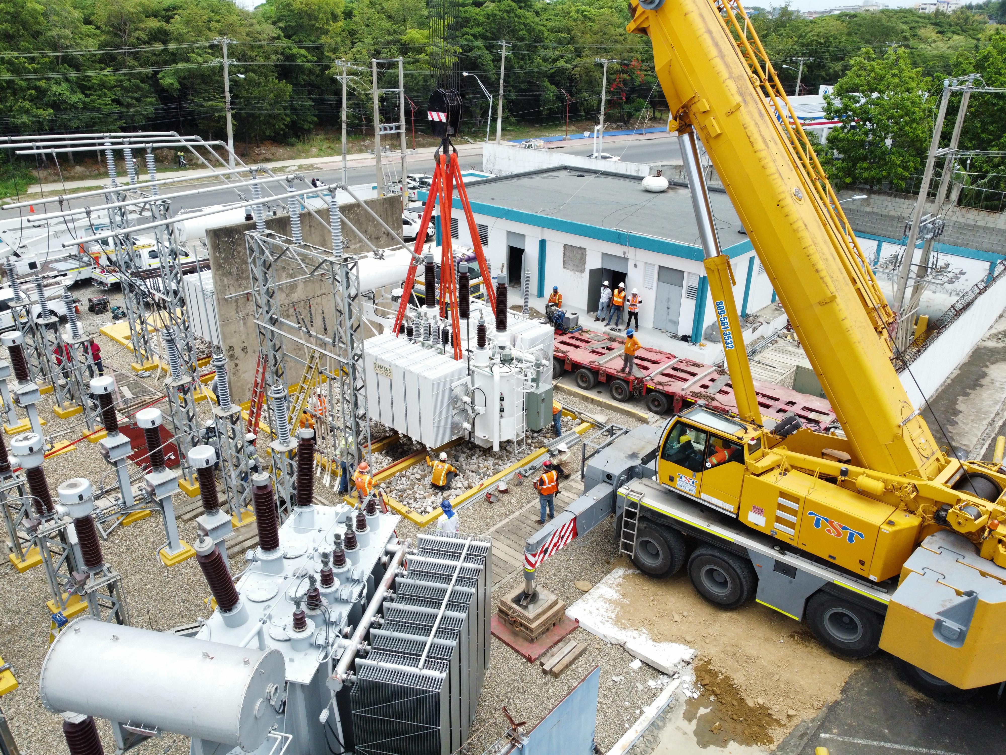 Edenorte invierte RD$100 millones en subestación Nibaje imagen