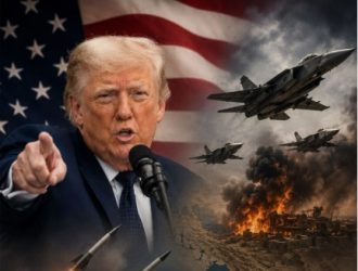 Trump anuncia EU golpeará fuerte a Teherán esta noche Trump anuncia EU golpeará fuerte a Teherán esta noche