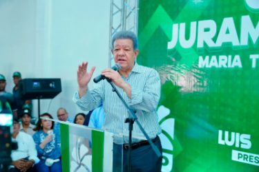 Leonel recorrerá Santiago y la   Línea Noroeste el fin de semana