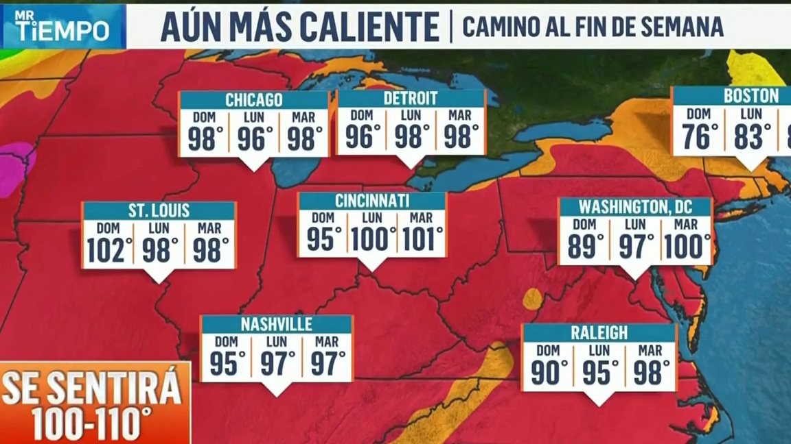 EEUU: Ola calor extremo afecta a más de 200 millones personas imagen