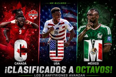 Los países anfitriones de la Copa Mundial Fútbol hacen historia