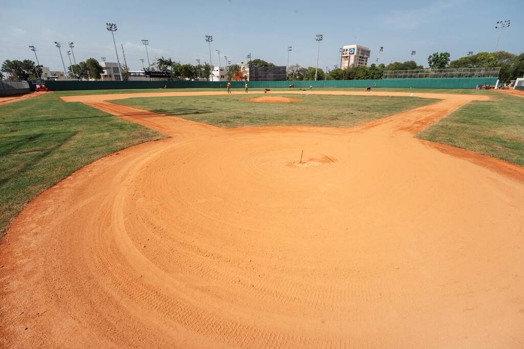 Listo estadio de béisbol en el Centro Olímpico para JCC 2026 imagen