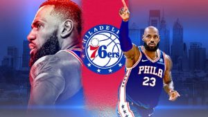76ers celebran llegada LeBron con coronación digna del «Rey»
