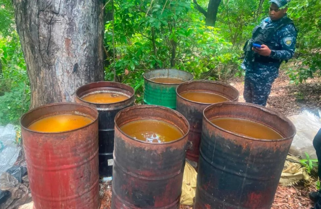 AZUA: Desmantelan fábrica clandestina alcohol adulterado