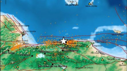 Nuevo sismo de 4,0 estremece a Venezuela y se siente en Caracas
