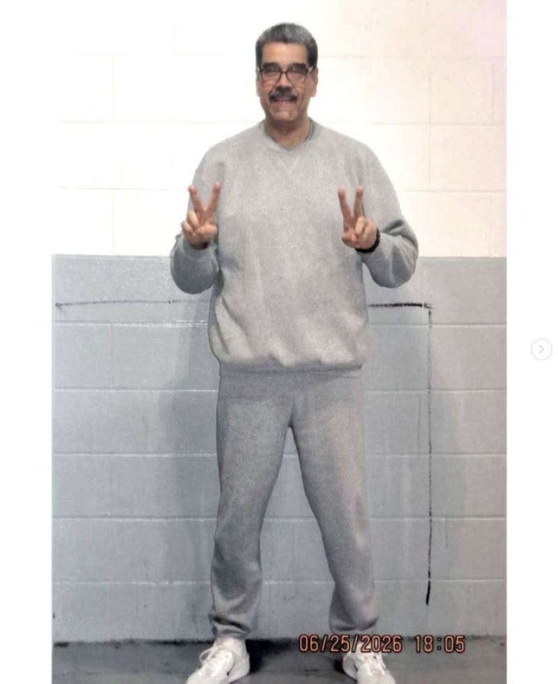 Difunden nuevas imágenes de Maduro detenido en una prisión de Nueva York Difunden nuevas imágenes de Maduro detenido en una prisión de Nueva York