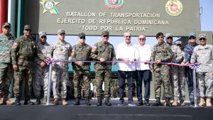 Inauguran en el km 25 batallón de transportación del Ejército