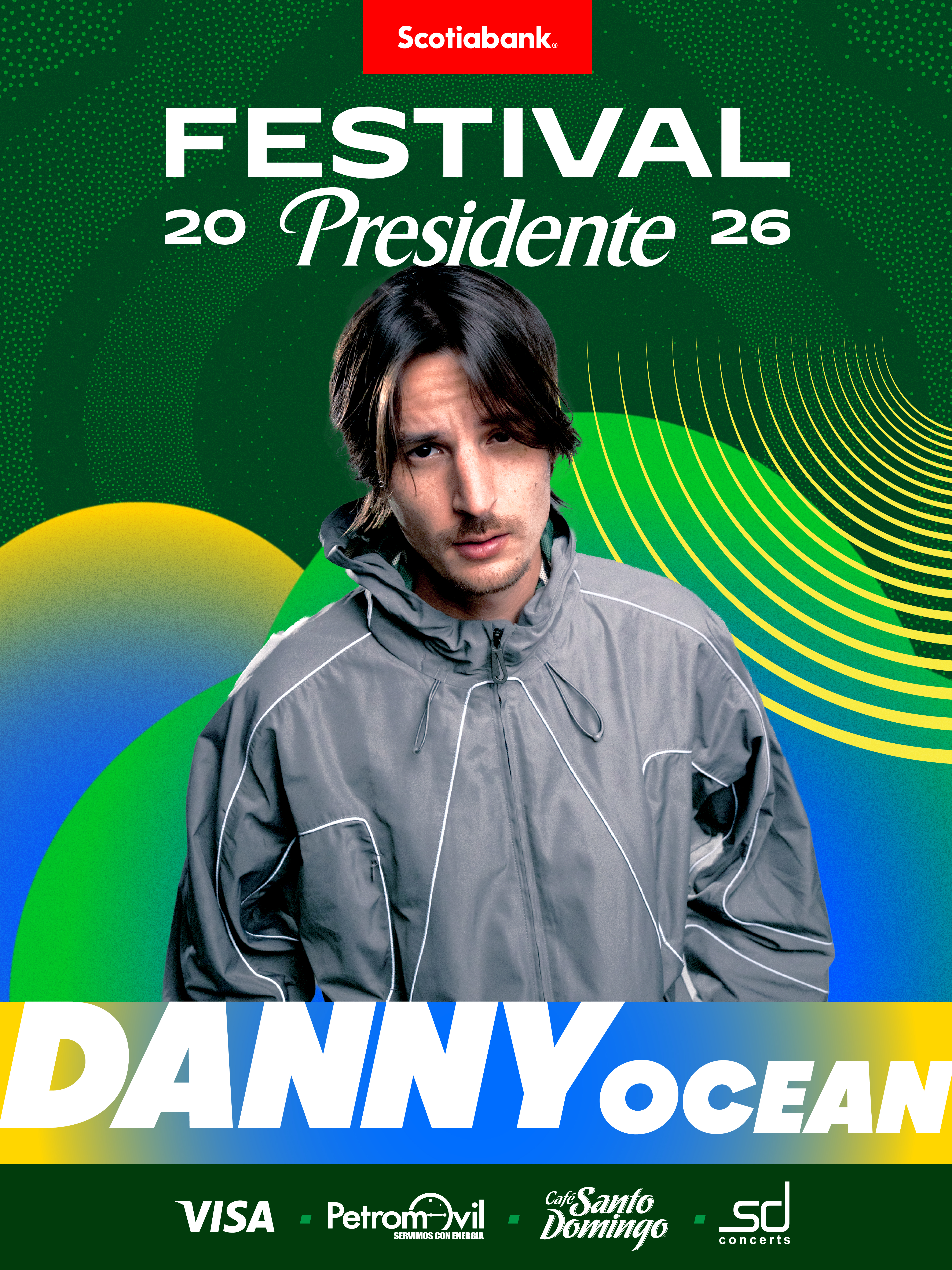 El venezolano Danny Ocean se suma Festival Presidente 2026 imagen