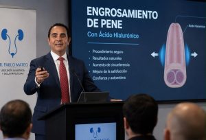 Urólogo destaca engrosamiento  peneano con ácido hialurónico