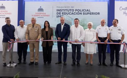 Entregan edificio del Instituto Policial de Educación Superior