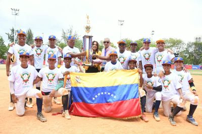 Venezuela repite campeonato Panamericano Béisbol Infantil imagen
