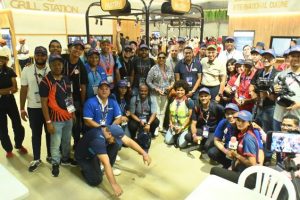 Comunicadores recorren Villa Centroamericanos y del Caribe Comunicadores recorren Villa Centroamericanos y del Caribe