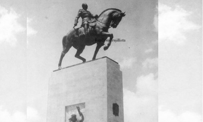 La gigantesca estatua ecuestre de Trujillo