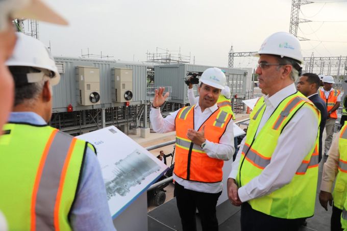 Abinader supervisa la central termoeléctrica Punta Caucedo Abinader supervisa la central termoeléctrica Punta Caucedo