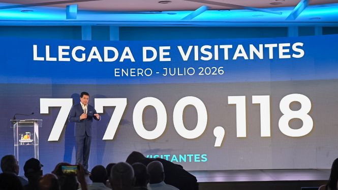 República Dominicana supera los 7.7 millones de visitantes
