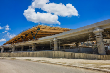 Nueva terminal del Aeropuerto Cibao alcanza 85% de ejecución