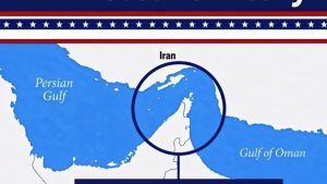Trump publica imagen declara a estrecho de Ormuz territorio EU Trump publica imagen declara a estrecho de Ormuz territorio EU