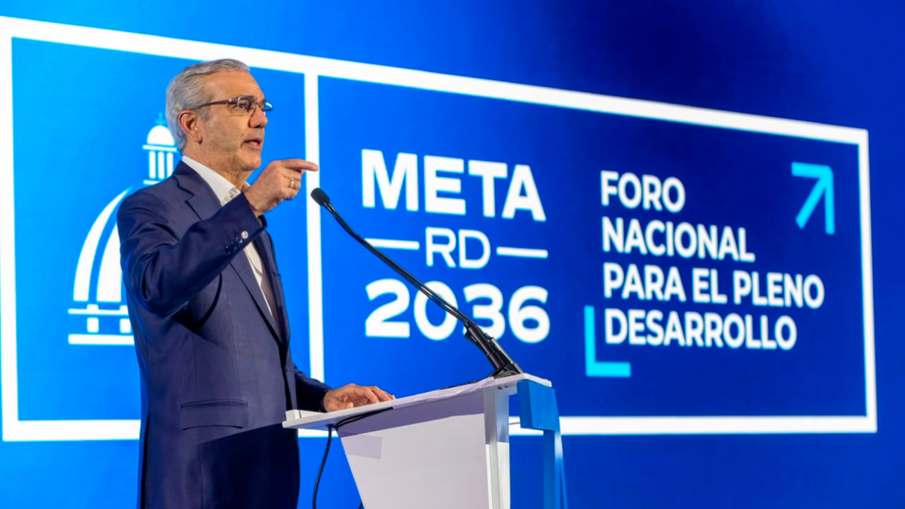 Abinader presenta Meta RD 2036 como modelo desarrollo