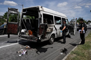 Cinco muertos y siete heridos deja ataque Rusia a Ucrania