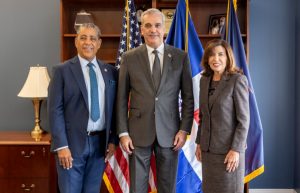 Abinader y gobernadora de NY  fortalecen cooperación bilateral