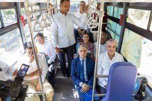 El Gobierno RD inaugura ruta «eléctrica» en Ciudad Colonial