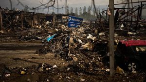 Ataque aéreo masivo ruso deja al menos 12 muertos en Kiev