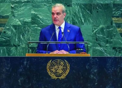 Abinader advierte en la ONU guerras encarecen la vida en RD