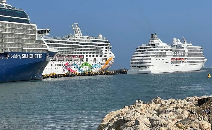 Puerto Plata recibe cuatro cruceros con 16,700 pasajeros