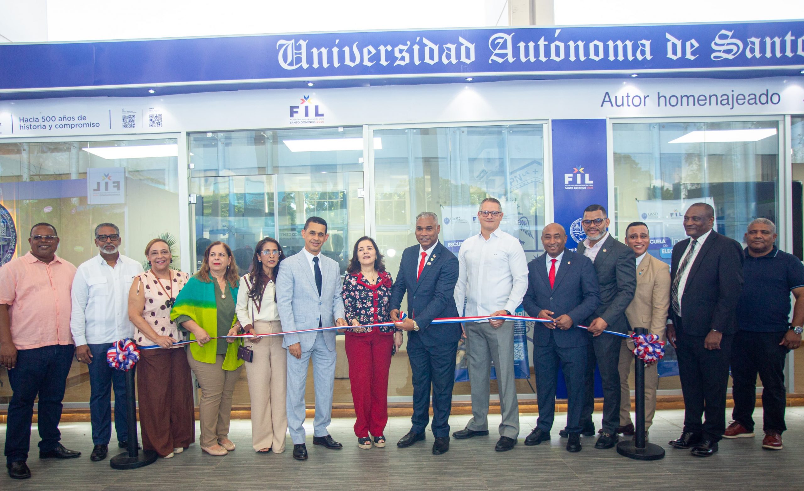 UASD inaugura cubículo en la Feria Internacional del Libro SD imagen