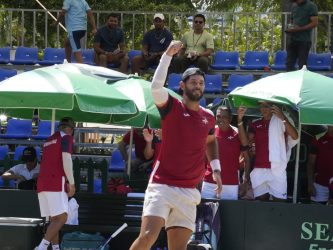 R. Dominicana toma ventaja sobre Egipto en la Copa Davis