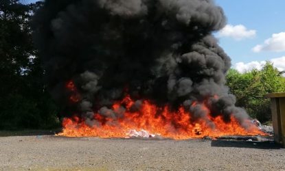 Autoridades destruyen más de 2 toneladas cocaína y marihuana