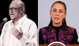 Presidenta de México lamenta fallecimiento de Palomares