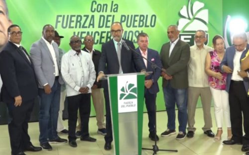 Fuerza del Pueblo pide revisar condiciones comerciales con EU