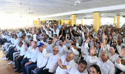 PRM refuerza estructuras en La Vega en apoyo a David Collado