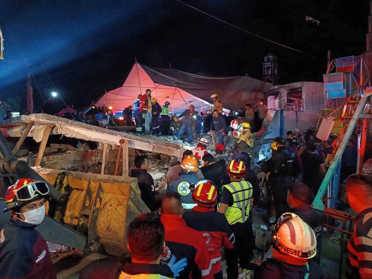 MEXICO: Diez muertos y 64 los heridos en explosión pirotecnia