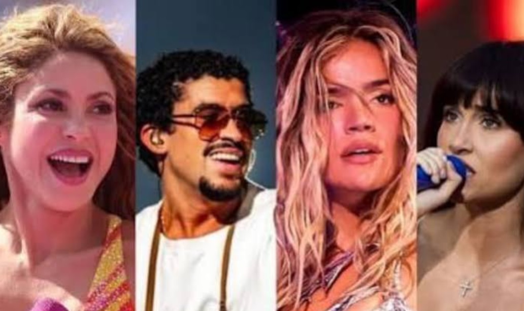 Shakira, Bad Bunny, Aitana y Karol G, ganadores Premios Juventud imagen