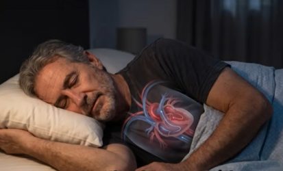 Posición al dormir aumenta el riesgo de un derrame cerebral Posición al dormir aumenta el riesgo de un derrame cerebral