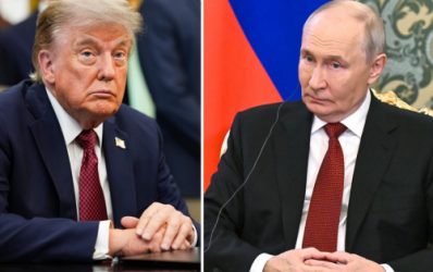 Trump califica de estupenda su conversación con Vladimir Putin