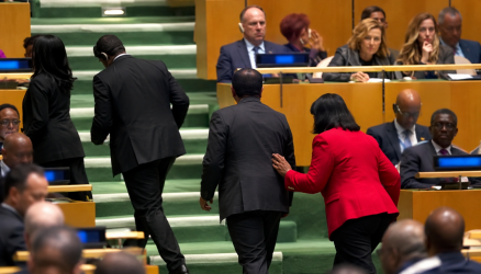 Delegación cubana abandona la ONU durante discurso de Trump