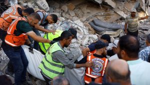 GAZA: Aumentan a 21 muertos por derrumbe de un edificio