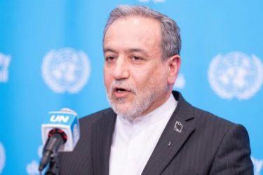 NUEVA YORK: Ministro de Irán se cita con mediadores de Qatar